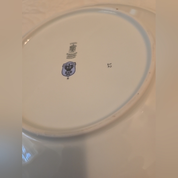 Schumann Germany Forget Me Not Snack Plate - Picture 6 of 9